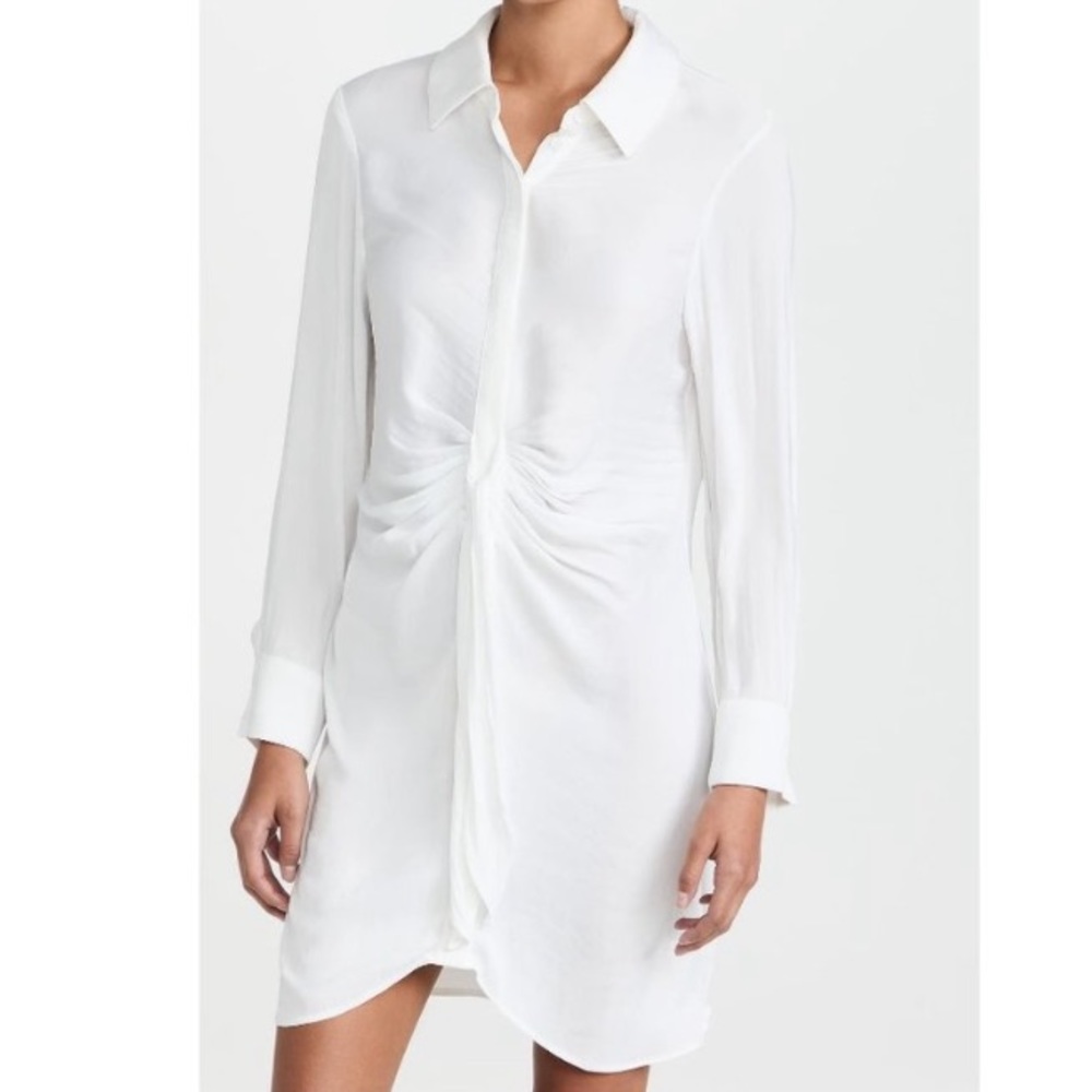 BB DAKOTA White Long Sleeve Dress
